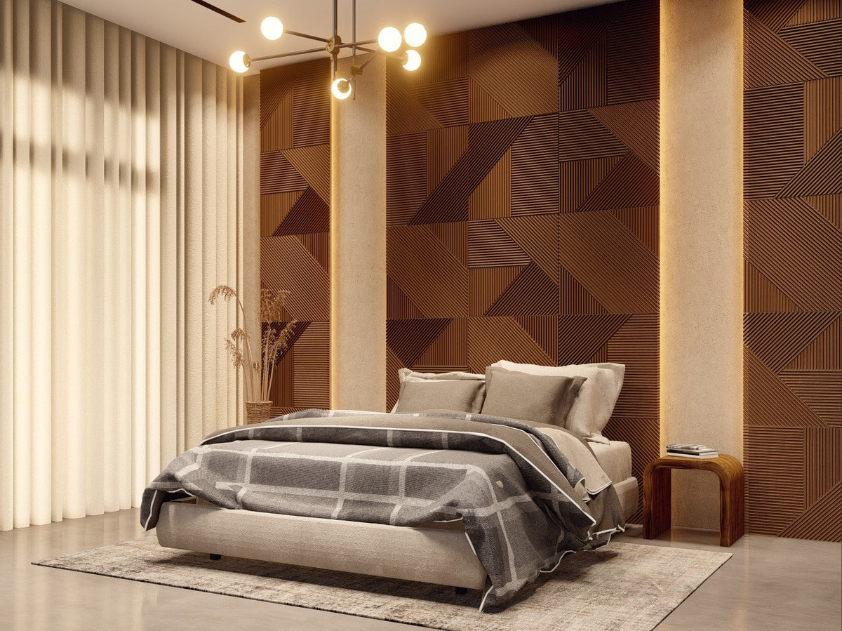 Royal Slat Solid Wood Puzzle Panel