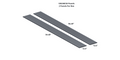 Royal Slat Acoustic Slat Panels - Grey Oak