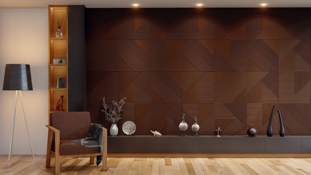 Royal Slat Solid Wood Puzzle Panel