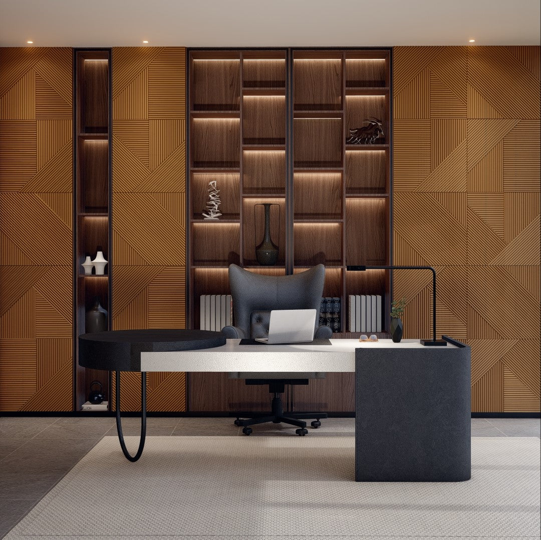 Royal Slat Solid Wood Puzzle Panel
