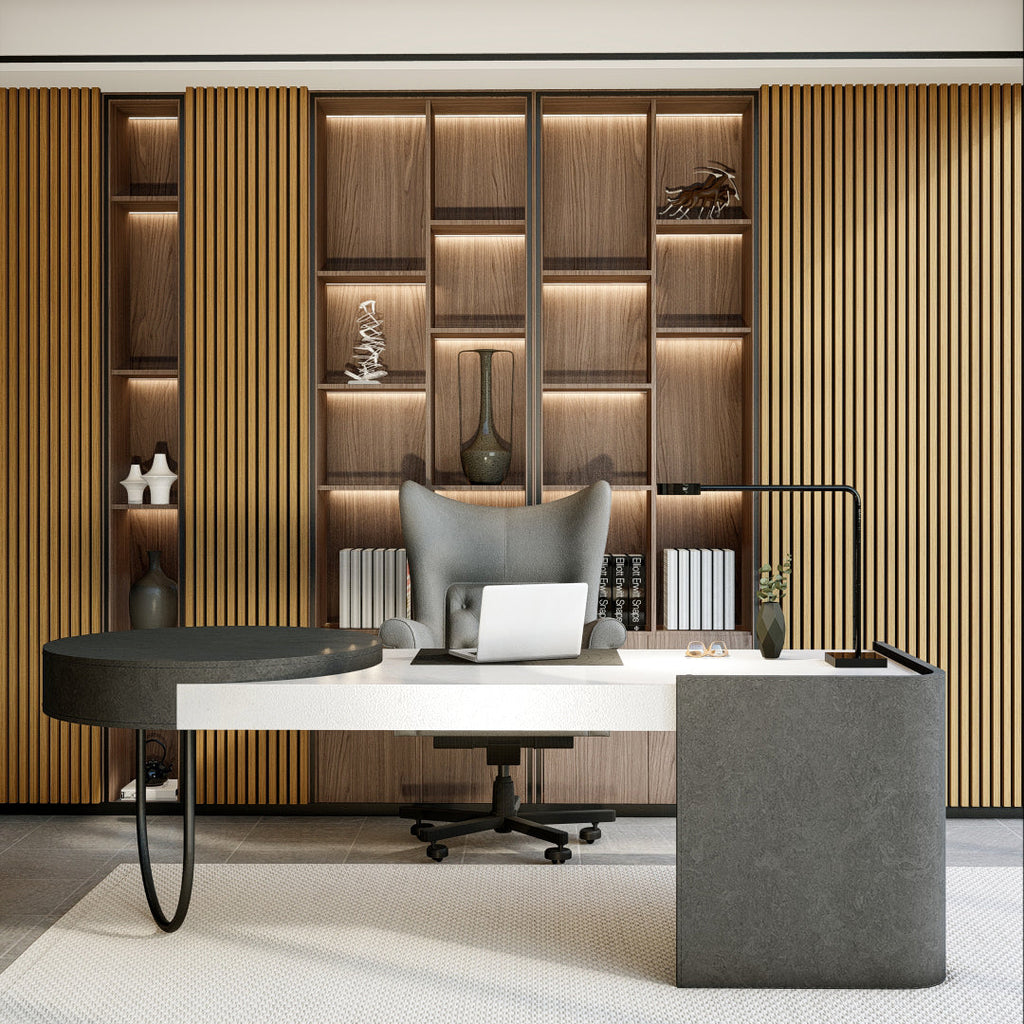 Royal Slat Acoustic Slat Panels - Teak
