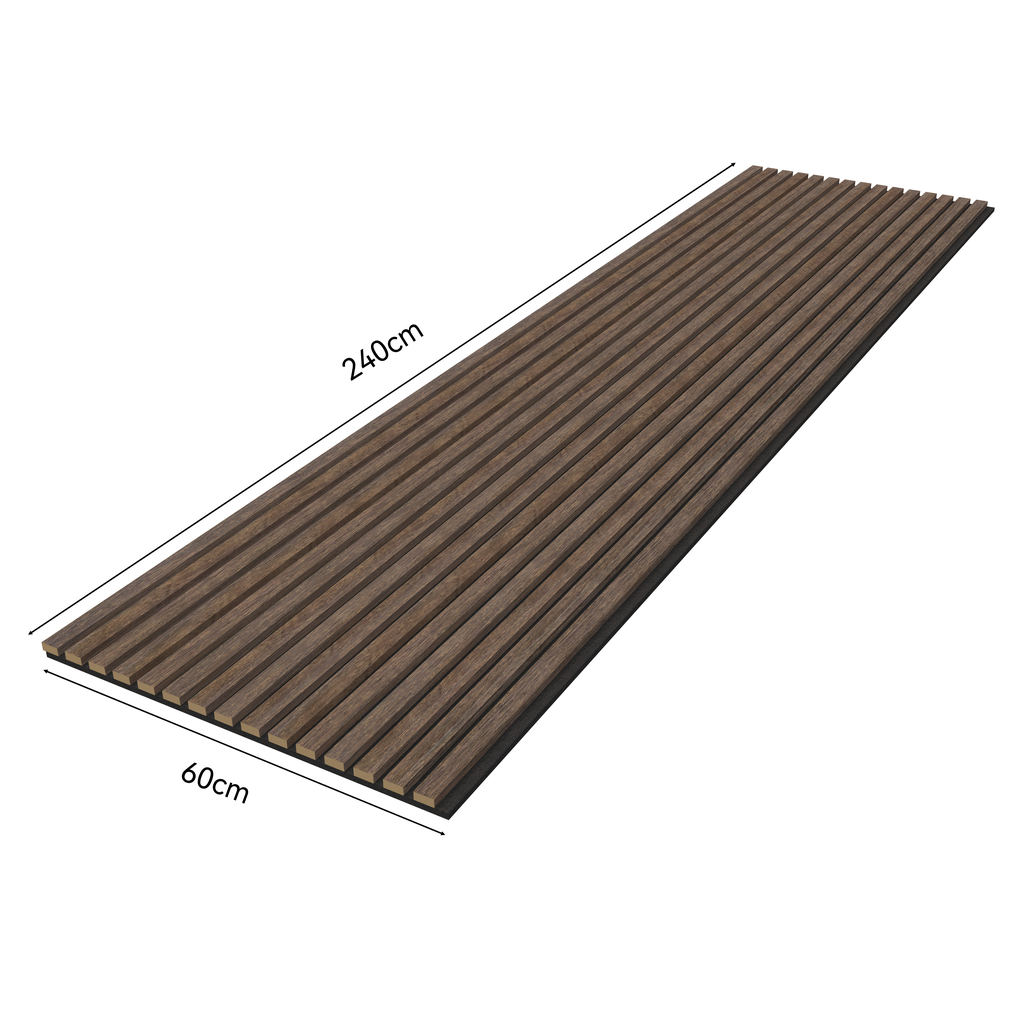 Royal Slat Acoustic Slat Panels - Walnut