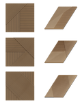 Royal Slat Solid Wood Puzzle Panel