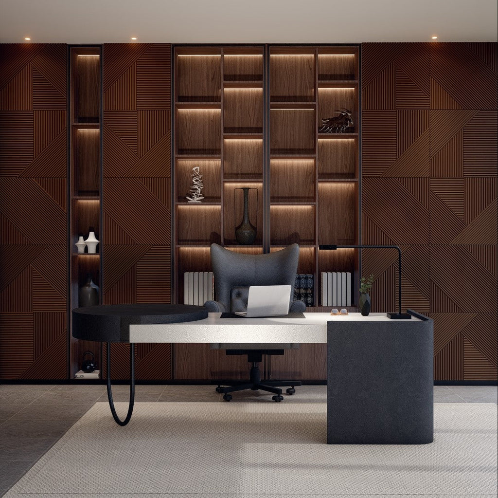Royal Slat Solid Wood Puzzle Panel